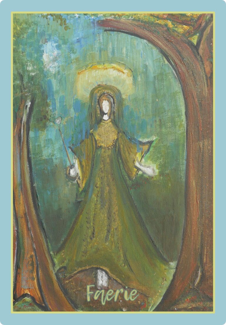 Faerie oracle card